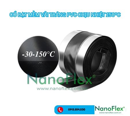 CỔ BẠT MỀM VẢI TRÁNG PVC CHỊU NHIỆT 150°C