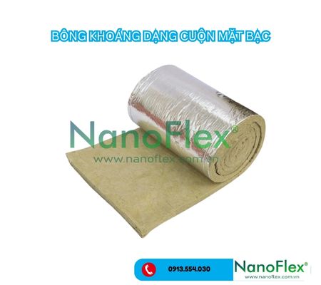 BÔNG KHOÁNG DẠNG CUỘN MẶT BẠC