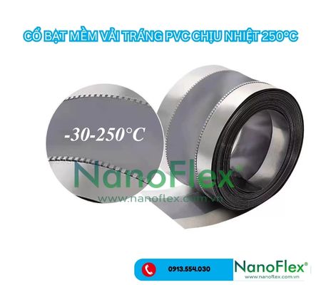 CỔ BẠT MỀM VẢI TRÁNG PVC CHỊU NHIỆT 250°C