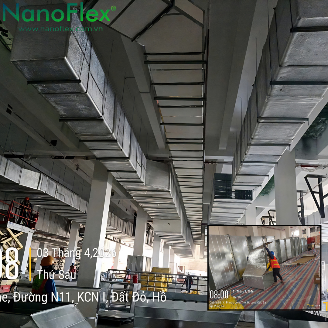 Dự án Colorful Vũng Tàu Hợp Lực| Cung Cấp Bảo Ôn NANOFLEX