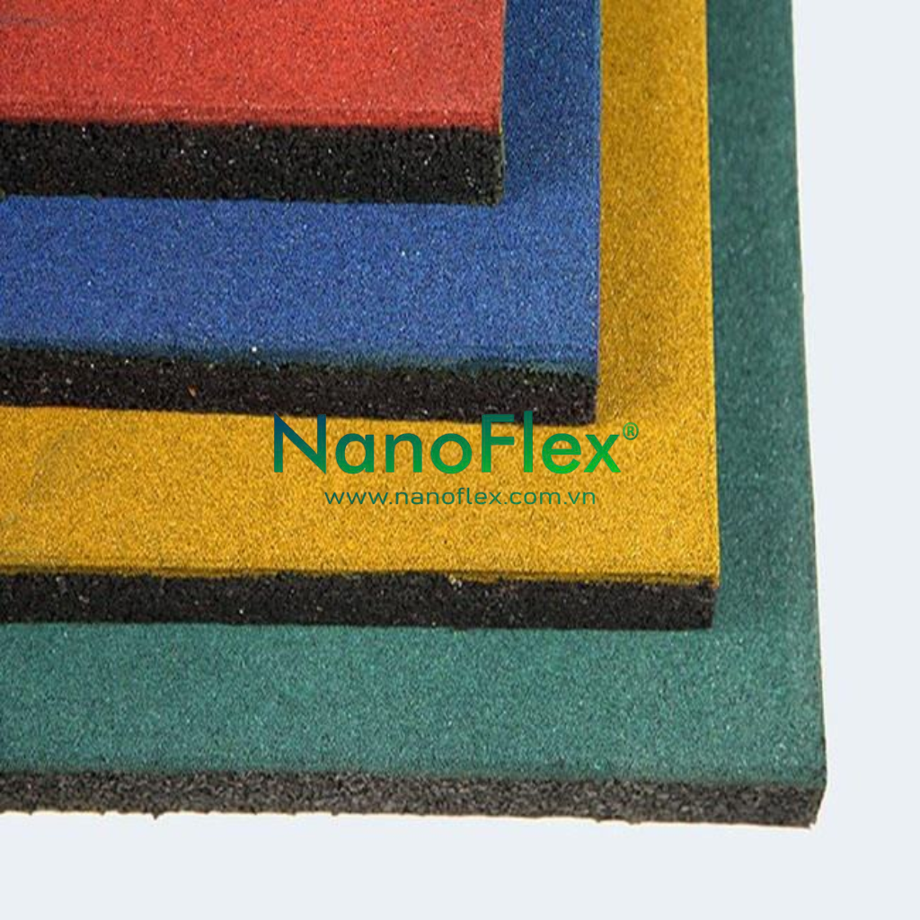 Gạch cao su EPDM sân ngoài trời